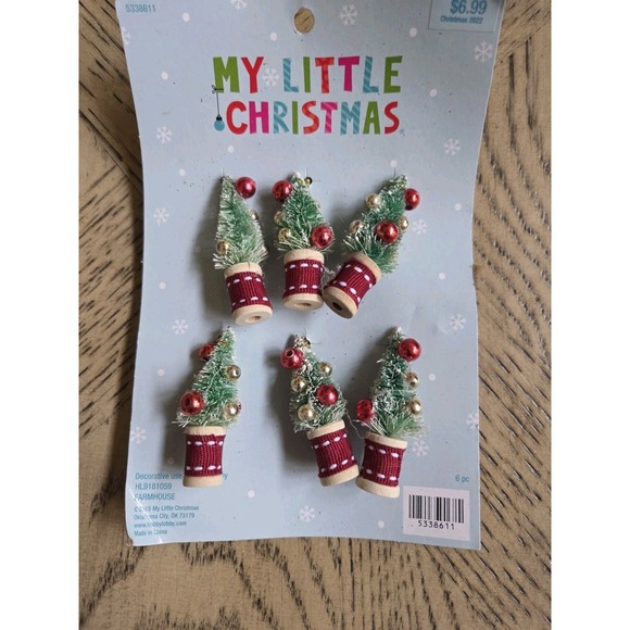 My Little Christmas Ornaments Lot 12 Packages New Dogs Deer Trees Flowers Target
